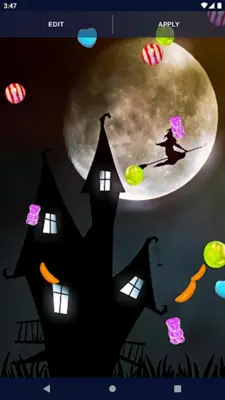 Halloween Live Wallpaper android App screenshot 3